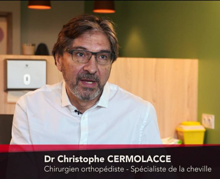 Docteur Christophe Cermolacce, chirurgien orthopédiste et traumatologue (Paris - Marseille), spécialiste de la cheville du sportif